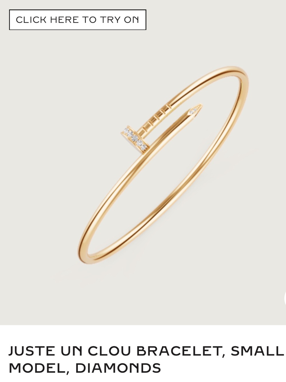 JUSTE UN CLOU BRACELET
